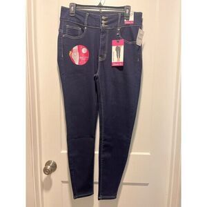 Women’s Size16‎ Butt Lifter Denim Jeans Between Us Stretch High Rise Skinny